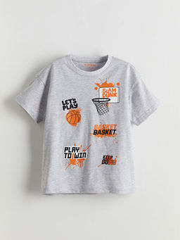 Bisiklet Yaka Erkek ?ocuk ?ortlu Pijama Tak?m?