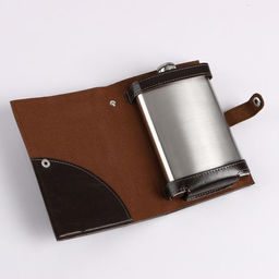 Фляжка Герб, нержавеющая сталь, чехол, 300 мл - Сима-ленд фото 5