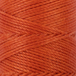 Промысел Нитки вощёные кручёные (полиэстер) LC-005 для кожи 0.45 мм 40 м № 010 рыжий
