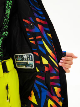 Женская горнолыжная сноубордическая куртка Alpha Endless Ultra Chaleur SNB 423/316_1 Разноцветный  фото 20