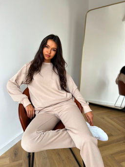 Костюм Трэвел (свитшот+брюки)_320/кофейный - Ihomelux фото 3