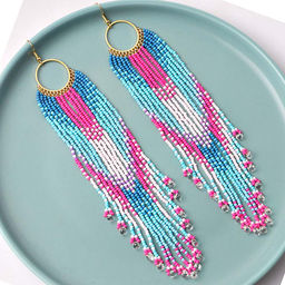 Серьги на крючках арт. 13 4336 (id 285549)