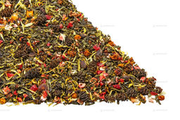 Зеленый ароматизированный чай GRUNBERG LITE Мишкино лукошко фото 3