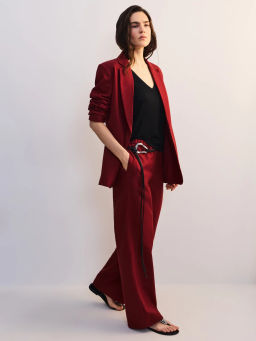 Однобортный жакет с содержанием льна ZR2605012501-77 / Zarina