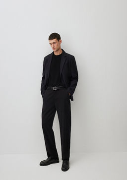 Siyah Blazer Ceket - Mavi фото 2