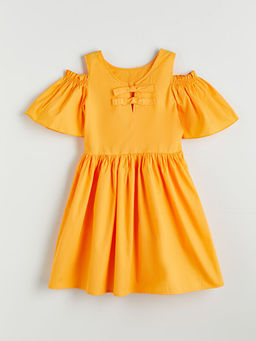 Bisiklet Yaka K?z ?ocuk Elbise