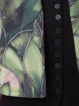 Большой, мягкий, тонкий и очень нежный двусторонний палантин с рисунком - Tantino фото 12