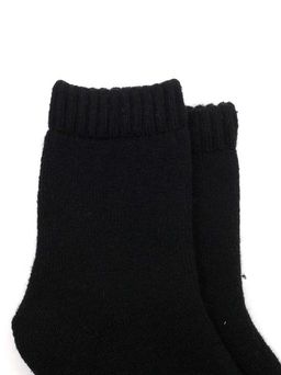 Носки р.35-40 Шерстяные Чёрные - Krumpy фото 2