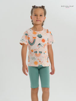 Костюм Актив радуга бохо-изумруд - Sovalina фото 6