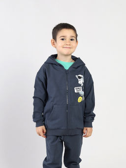 CRB wear / CSKB 64030-48-431 Толстовка для мальчика,темно-серый/Ex.Cherubino