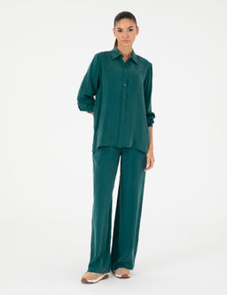 Koyu Ye_il Kanvas Pantolon - Pierre cardin фото 3