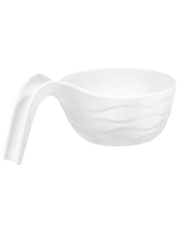 Салатник-супница 600 мл 23,5*15*9,5 см "Айсберг волны" фарфор