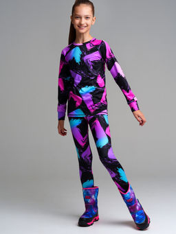 PlayToday / Термобелье для девочки: брюки, лонгслив