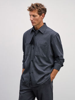 Рубашка овершот / Zarina  фото 8