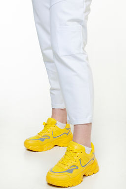 Брюки футер 2-х нитка 102/08/Красный - Rise фото 11