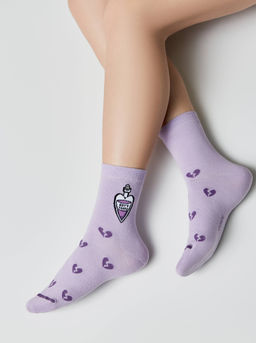 CONTE HAPPY Носки женские сиреневый 17С-21СП рис. 606 - Conte elegant фото 3