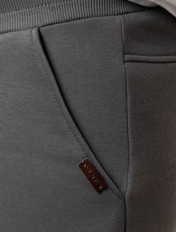 VILATTE / Теплые брюки из футера-трехнитки с начесом  фото 4