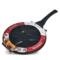 СКОВОРОДА AGNESS СЕРДЦЕ ДЛЯ ОЛАДИЙ С АНТИПРИГАР.ПОКРЫТИЕМ ДИАМЕТР=26.5 СМ. фото 4