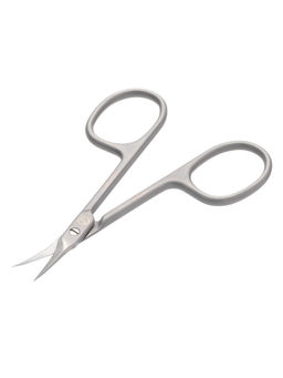 Frau Finger Ножницы маникюрные для кутикулы изогнутые / Premium PS 24, матовые, ручная заточка, 9,3 см