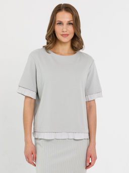 Футболка с эффектом многослойности