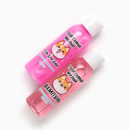 Подарочный набор косметики «Корги», шампунь для волос и гель для душа, 2×100 мл, Beauty Fox