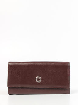 LACCOMA кошелек LA-1081-темно-бордовый натуральная кожа