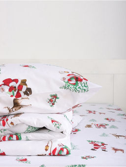 Постельное бельё 2-спальное Этель. Новогодний лес (вид 2), поплин