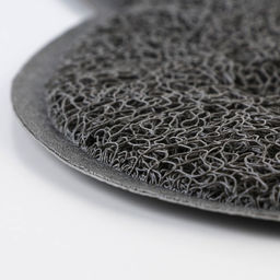 Коврик универсальный под миску и лоток Мордочка, 30х40 см, серый - Пушистое счастье фото 8