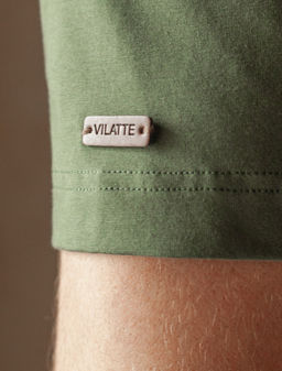 Футболка из премиального хлопка с авторским принтом - Vilatte фото 7