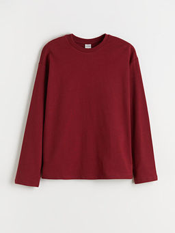 Bisiklet Yaka Basic K?z ?ocuk Ti??rt