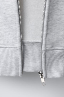 TEXT PRINT ZIP-UP HOODIE - Zara фото 4