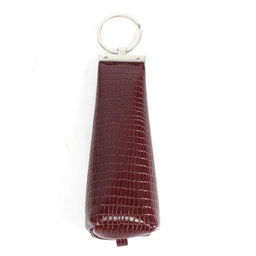 Футляр для ключей Croco-кл-504 (на молнии) натуральная кожа бордо игуана (78) 265443 фото 2