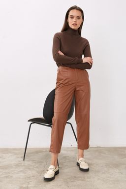 Брюки 132.110052/кофейный