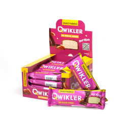 Шоколадный батончик без сахара "QWIKLER" (Квиклер) - Марципан, 1шт.