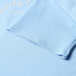 Футболка женская MINAKU OVERSIZE FIT: SPORTY & STYLISH цвет голубой, р-р 46