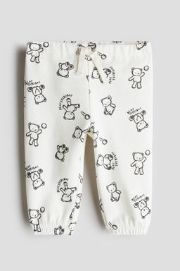 Joggers en tejido sudadera