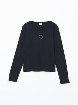 Bisiklet Yaka K?z ?ocuk Ti??rt ve ?ort Etek