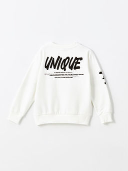 Bisiklet Yaka Erkek ?ocuk Sweatshirt - Waikiki фото 2