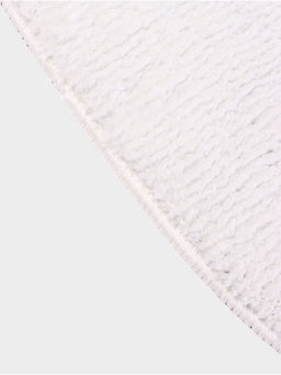 Коврик Доляна White Cat, 50.561 см, ворс 1.5 см, микрофибра, белый  фото 4