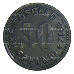 50 пфеннигов 1917 года Германия  Нотгельд Меттманн