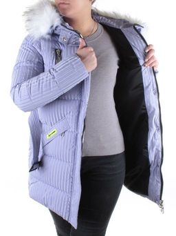2037 LILAC Куртка зимняя облегченная женская Yixiangyuan - Fashion фото 7