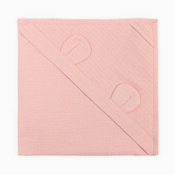 Детский вафельный уголок Экономь и Я 90х90 см, пудра,100% хлопок, 200 г/м2  фото 3