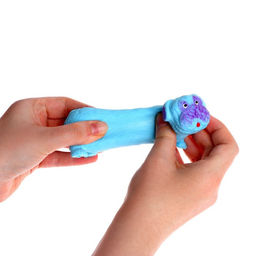 Мялка антистресс тянучка Funny toys «Собака», с песком, в шоубоксе, цвета МИКС