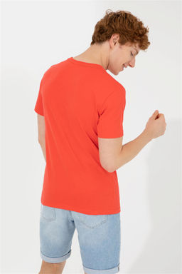 Мужская красная велосипедная шея T -Fish Surprise Discount в корзине - U.s. polo assn фото 5