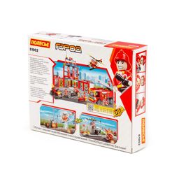 Конструктор Классик Город. Пожарная часть-1.4 (164 элемента) (в коробке) - Полесье фото 6