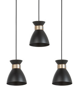 Светильник подвесной TR8469, 3хE27, 60 Вт, 55×13.5×100 см, чёрный