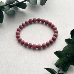 Браслет из Родонита 16 см