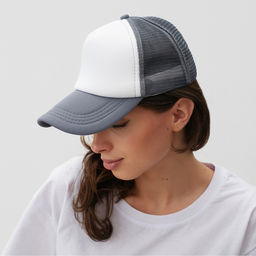 Бейсболка с сеткой MINAKU, серый, размер 56-58