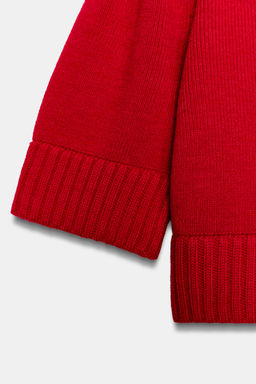 PLAIN KNIT SHORT SLEEVE JUMPER - Zara фото 14