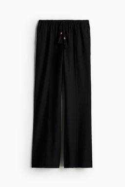 Pantalon en mezcla de lino - H&m фото 7
